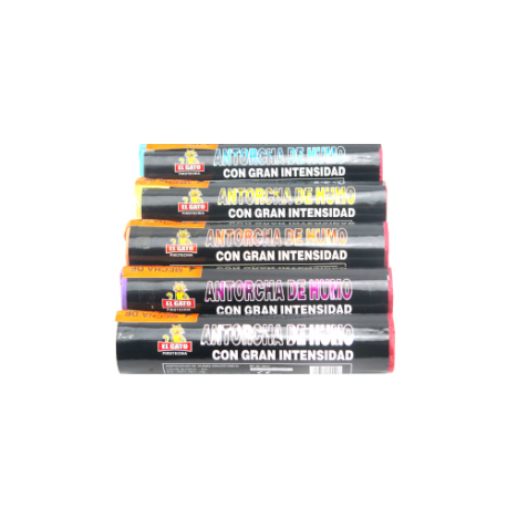 Pack 5 Antorchas de Humo con Gran Intensidad