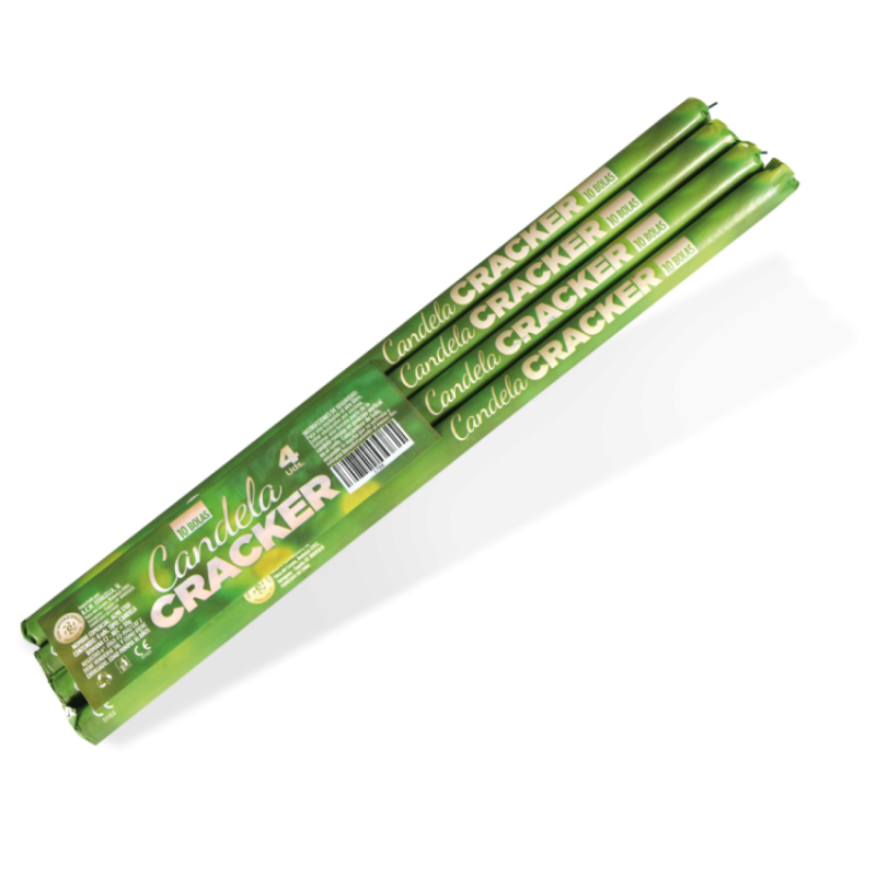 Cracker Roman Candle (4 pcs)