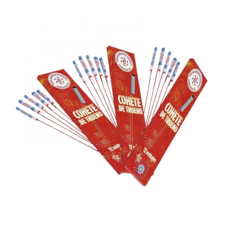 Oferta 3 Paquetes de Cohete infantil (12 uds)