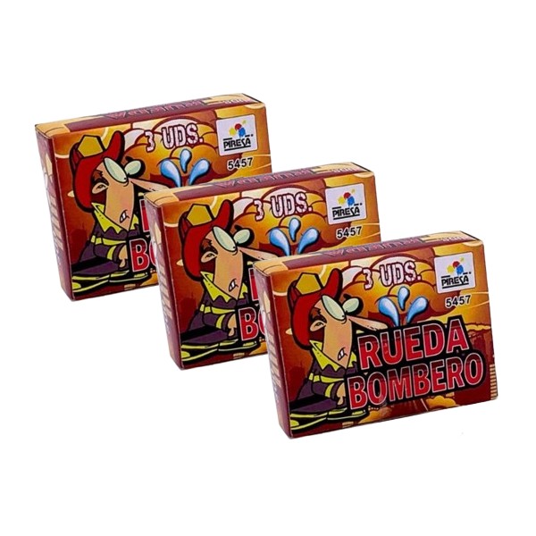 Oferta 3 Cajas de Rueda Bombero (3 uds)